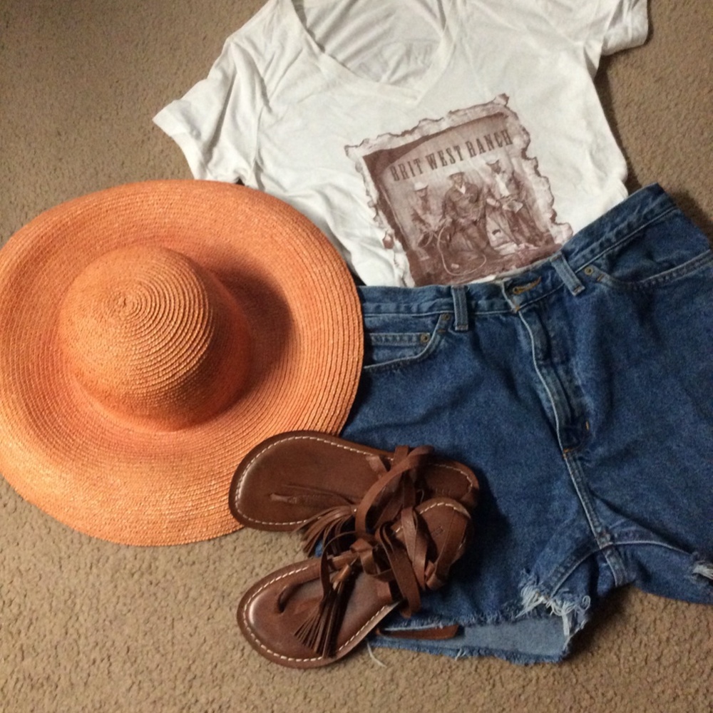 ~ Women's Ralph Lauren Cutoff Denim Shorts ~
